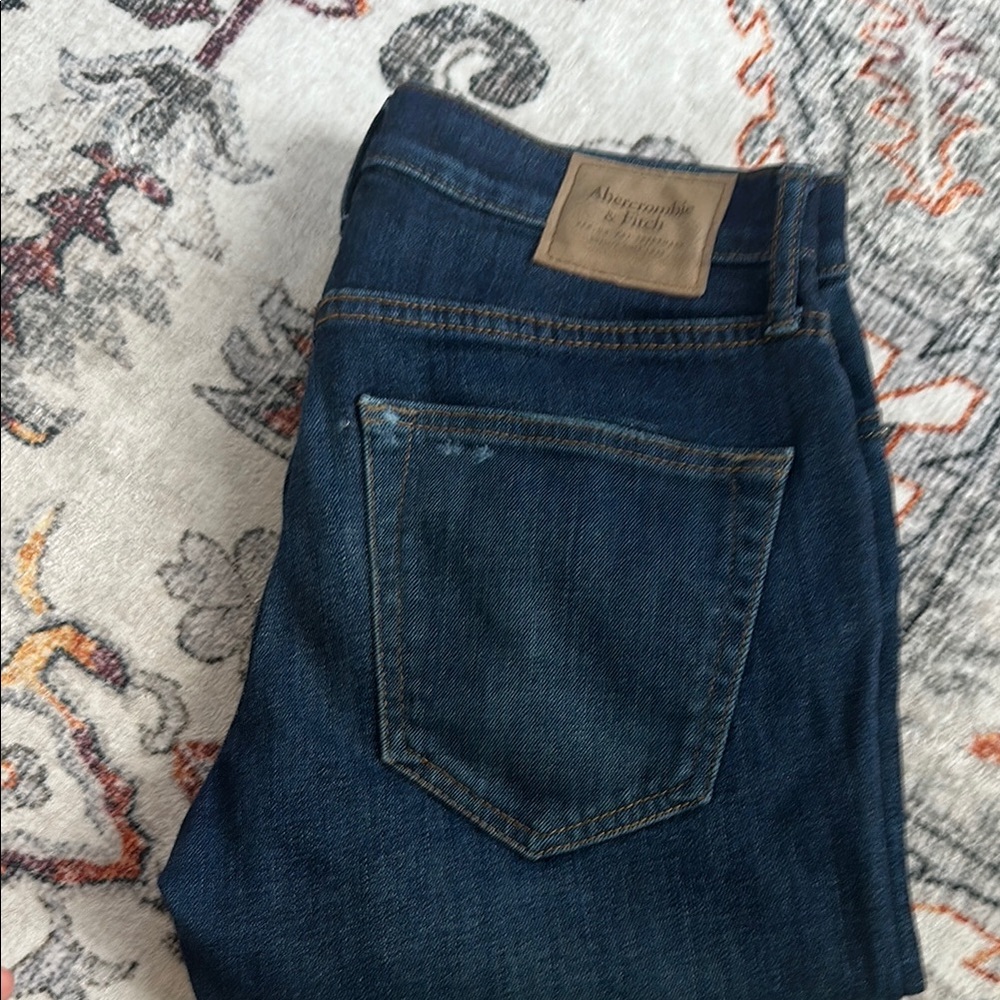 Abercrombie & Fitch Men's super skinny Blue Jeans 28x30